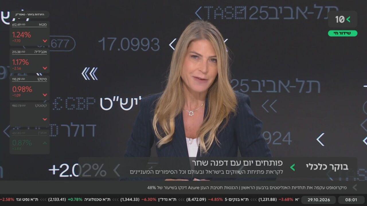 בוקר כלכלי · 29.10.2026