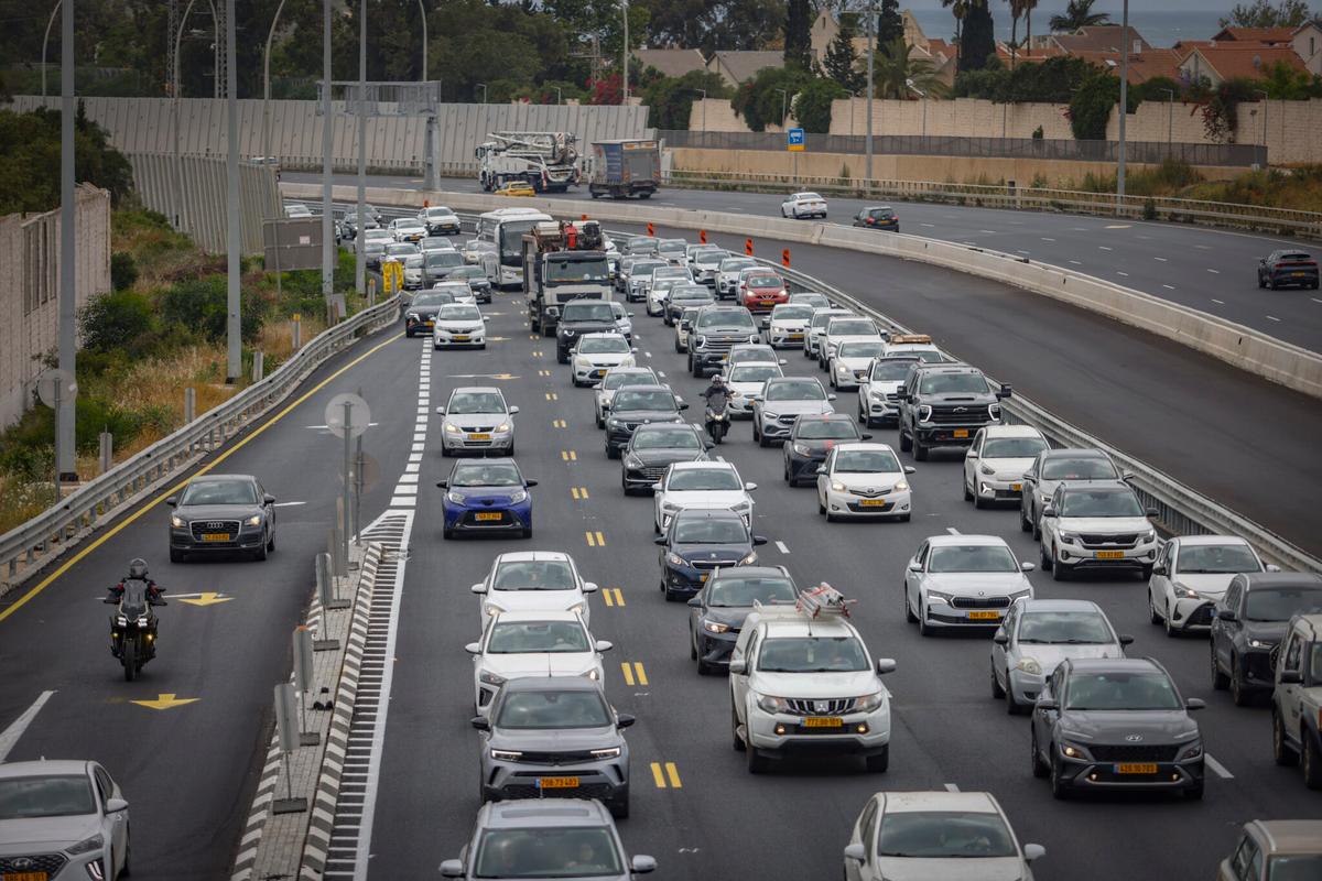 כביש החוף | צילום: יהושוע יוסף, פלאש 90