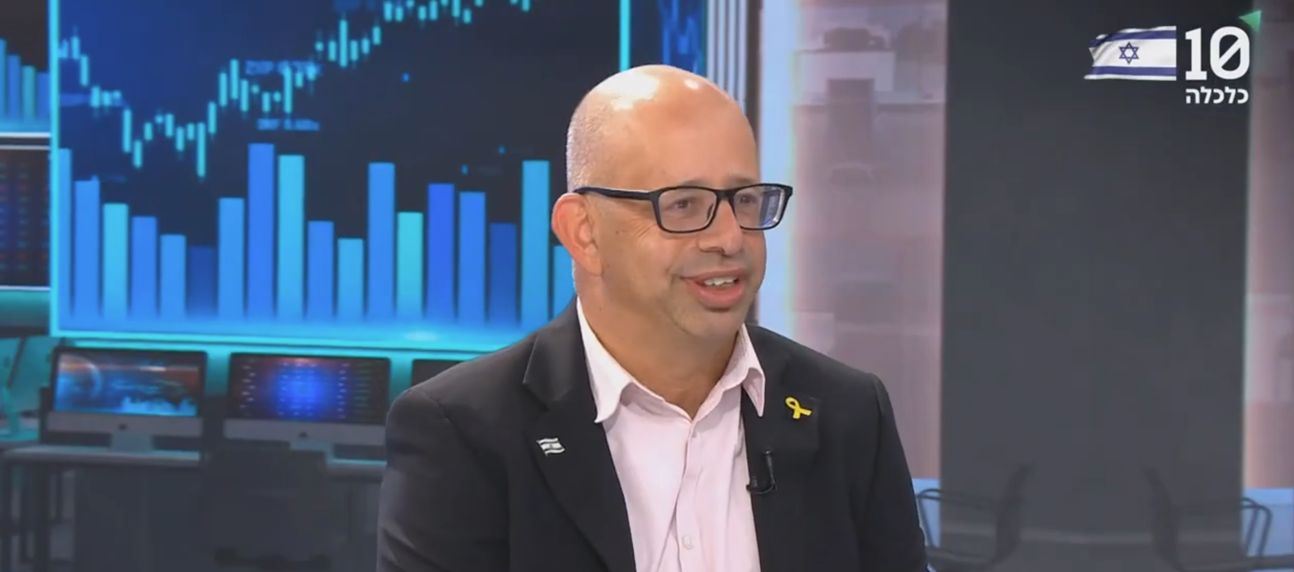 יו"ר רשות החשמל, אמיר שביט, בתוכנית מיוחדת בנושא משק האנרגיה ב"אולפן כלכלה"