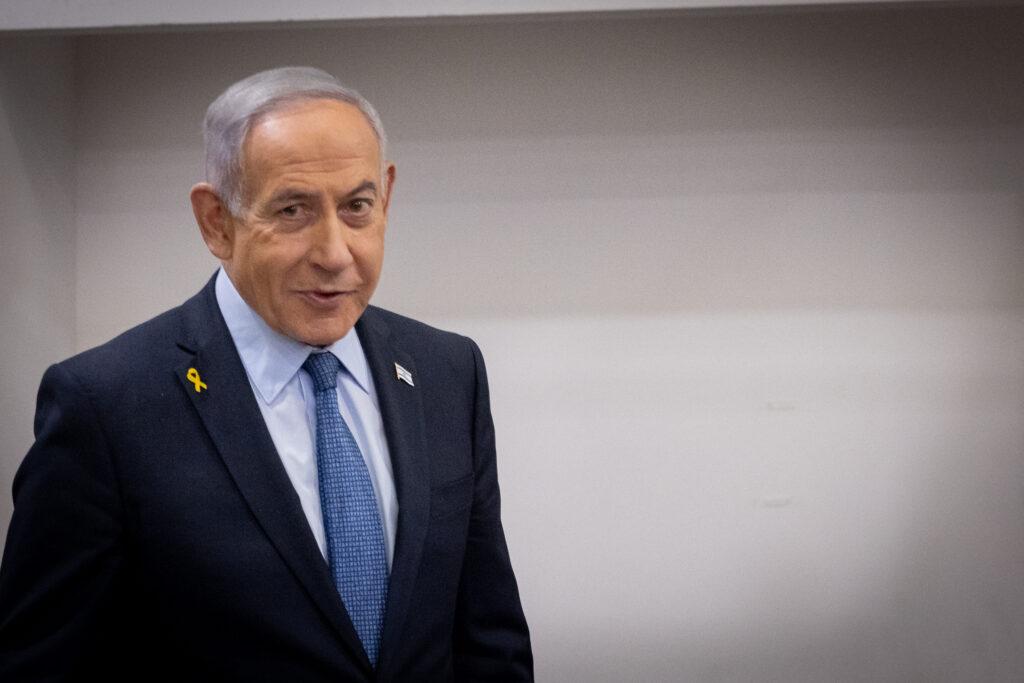 ראש הממשלה בנימין נתניהו