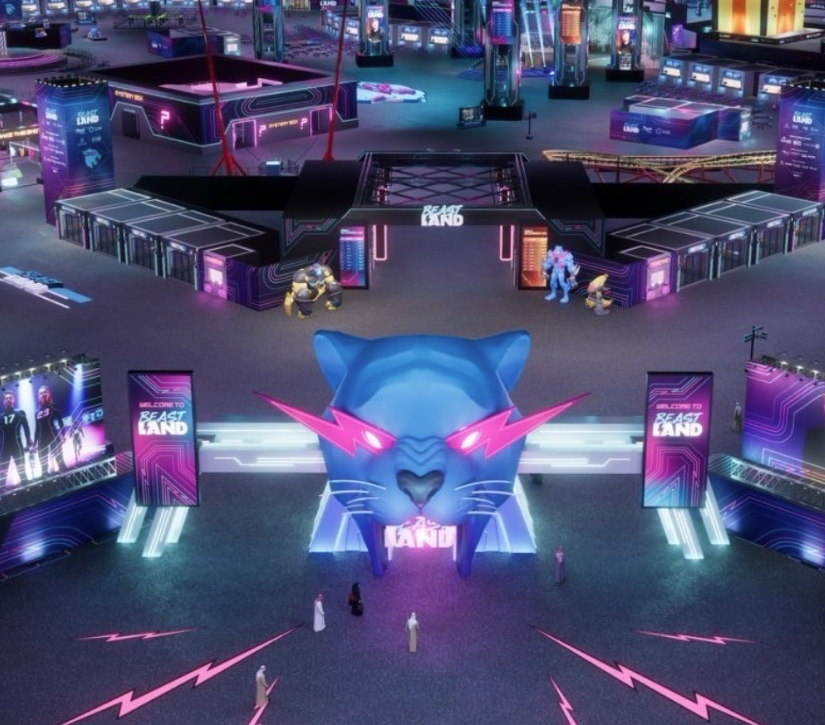 פארק השעשועים Beast Land | צילום מסך חשבון ה-X של MrBeast