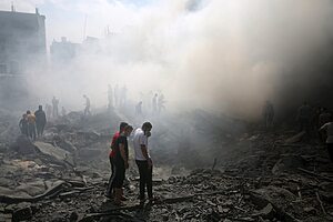 מלחמת חרבות ברזל, עזה | צילום: שאטרסטוק
