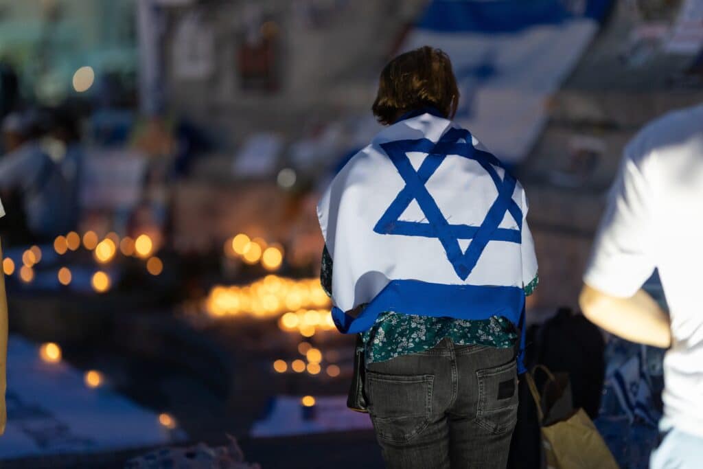 עצרת תמיכה בישראל בפורטוגל | צילום: שאטרסטוק