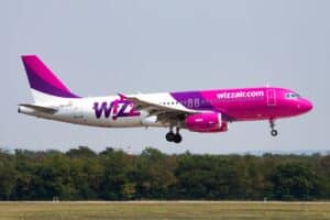 Budapest,,Hungary,-,August,13,,2015:,Wizz,Air,Passenger,Plane