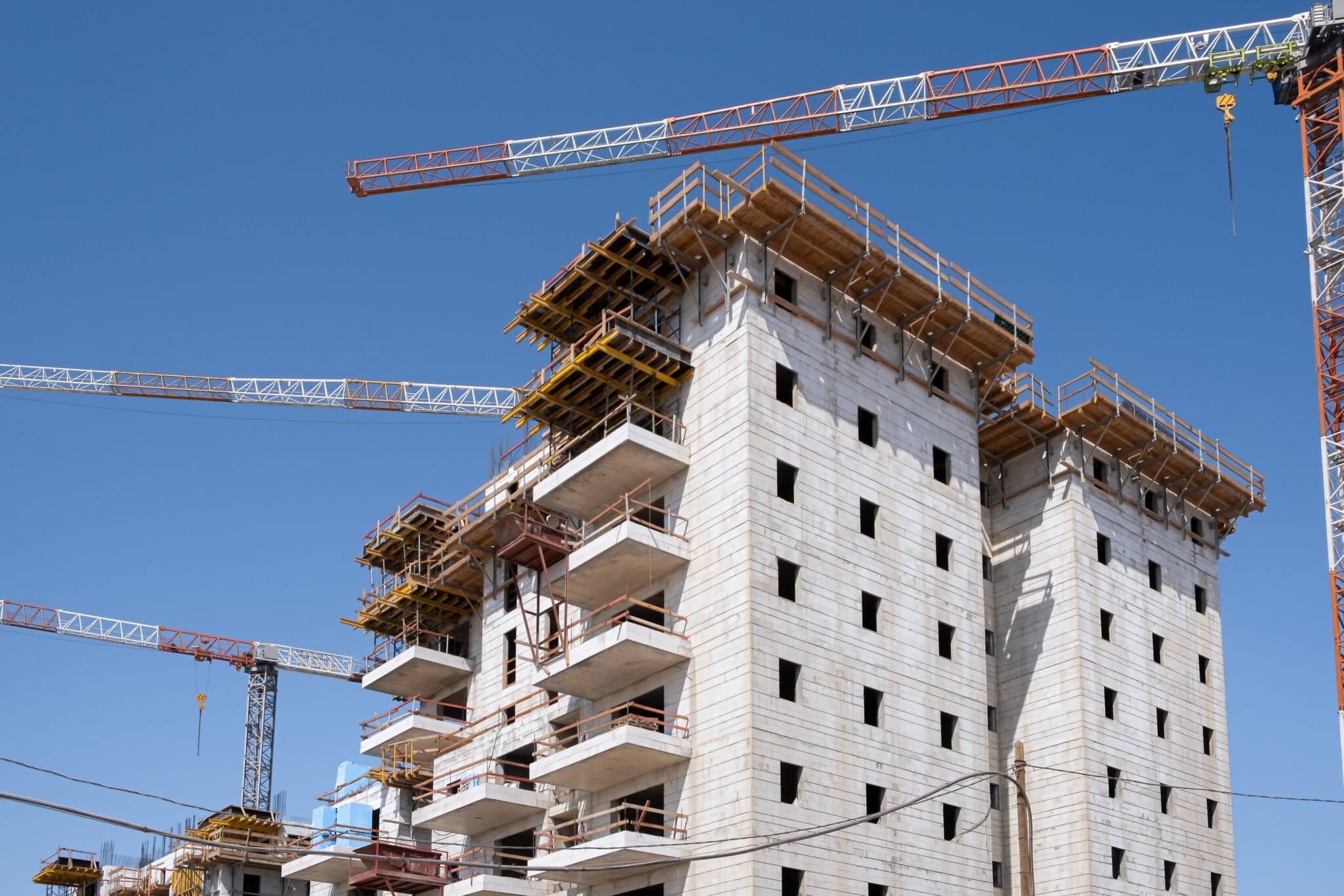 בנייה בישראל. צילום: שאטרסטוק