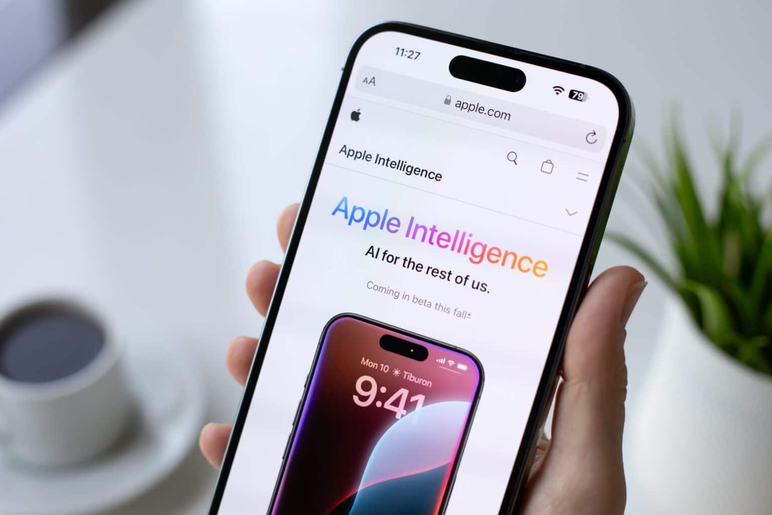 אפל השיקה את שירות הבינה המלאכותית "Apple Intelligence"