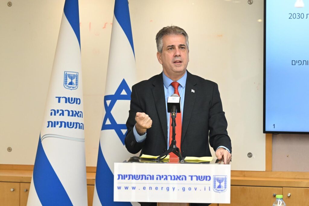 שר האנרגיה אלי כהן | קרדיט: שלומי אמסלם, לע"מ