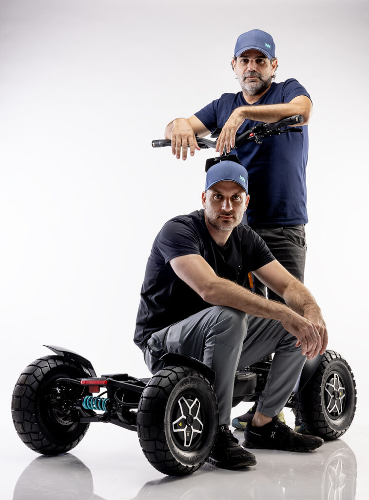 יניב חברון ואיציק קלדרון. קרדיט: יח"צ