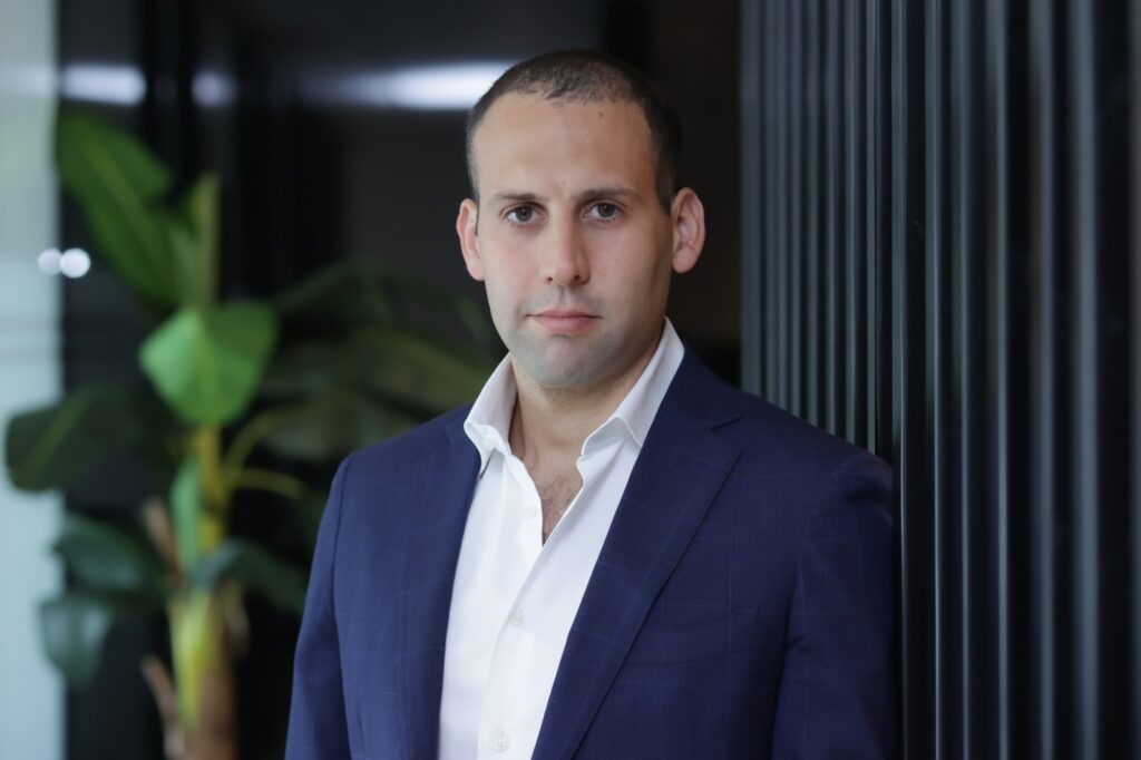 תומר ראב"ד, יו"ר קבוצת בזק. צילום: אוראל כהן