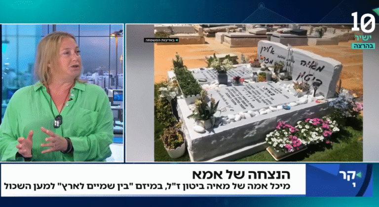 מקדישה את חייה להנצחה ותמיכה במשפחות השכולות