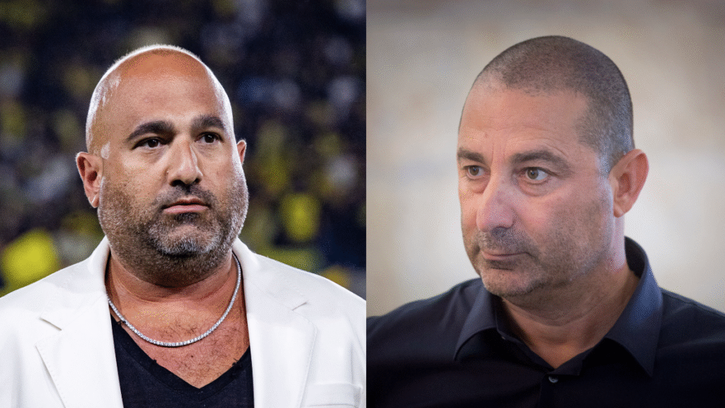 ג'קי בן זקן וברק אברמוב | צילום: יונתן זינדל ואורן בן חקון פלאש 90