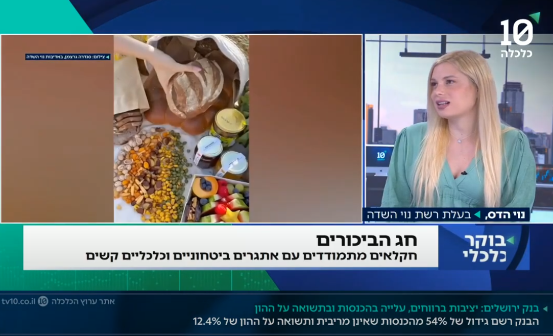 חקלאות תחת אש: ביכורים במציאות לא פשוטה | צפו: