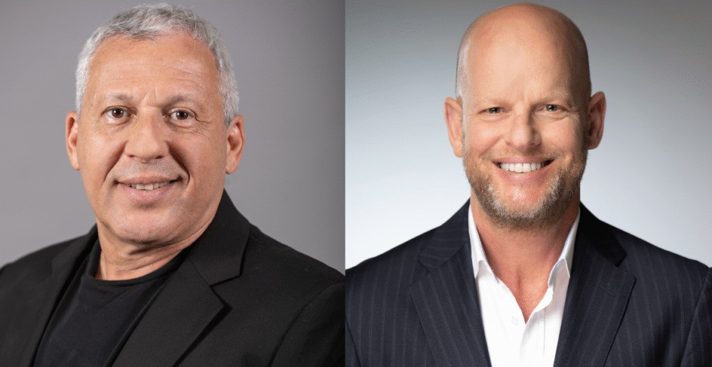 גדי קוניא, מנכ"ל קבוצת תנובה ושחר אפעל, מנכ"ל NESS | צילום: רמי זרנגר, שאולי לנדנר סטודיו ארט