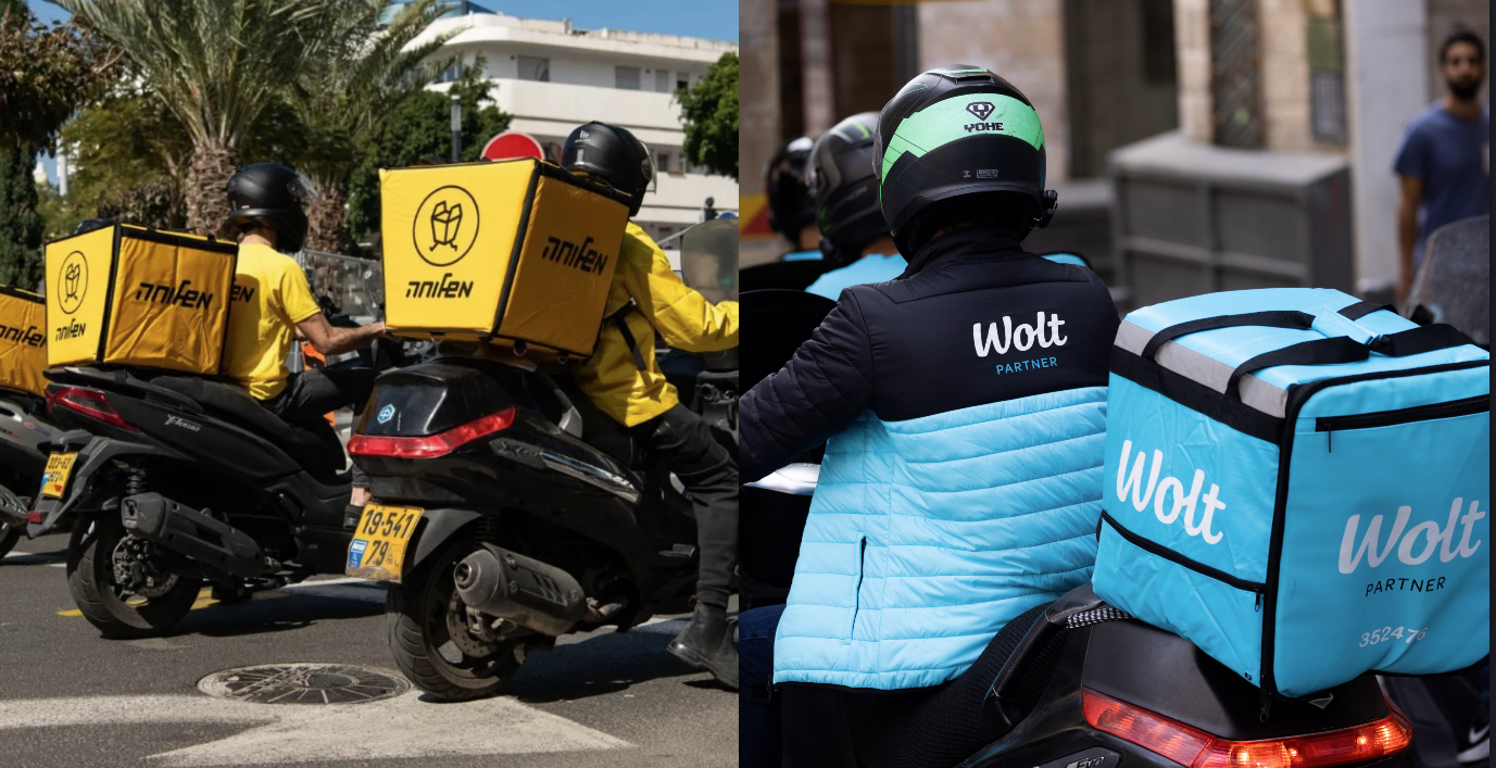 זינוק של מאות אחוזים: הישראלים מסתערים במלחמה על וולט, משלוחה וסיבוס