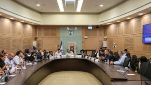 הדיון בועדת הכספים | צילום: דוברות הכנסת, דני שם טוב