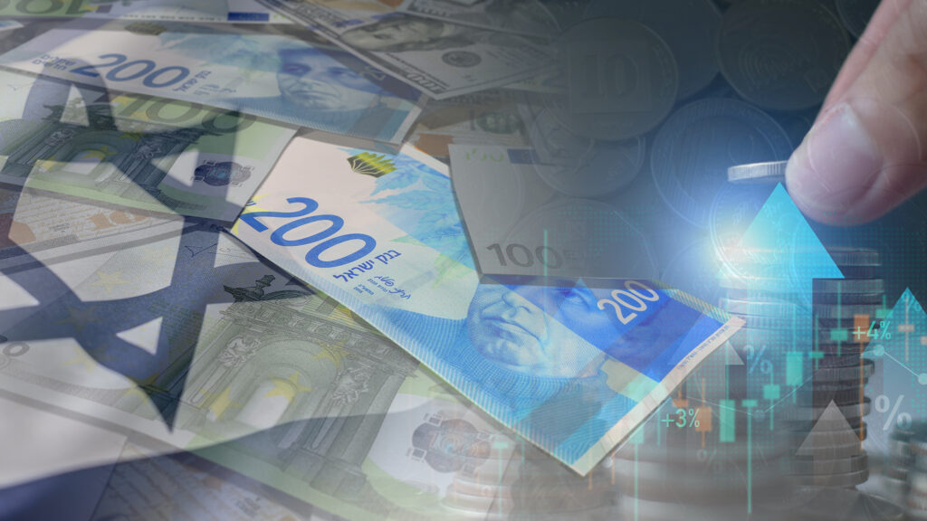 שקל, דולר, אירו | אילוסטרציה | שאטרסטוק