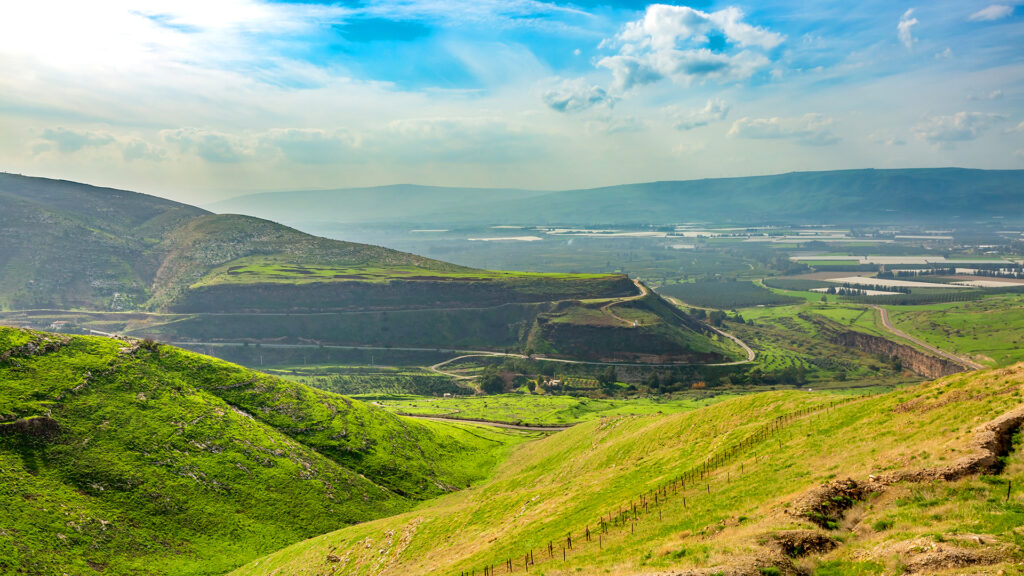 שדה ברמת הגולן | צילום: שאטרסטוק