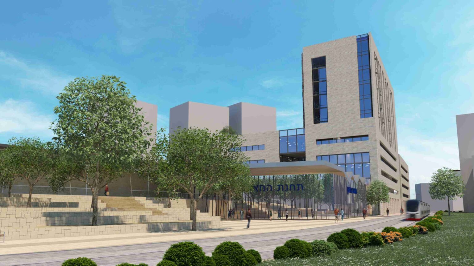 שתי תחנות חדשות, 5.5 ק"מ: החלה הקמת תחנת "ירושלים החאן"