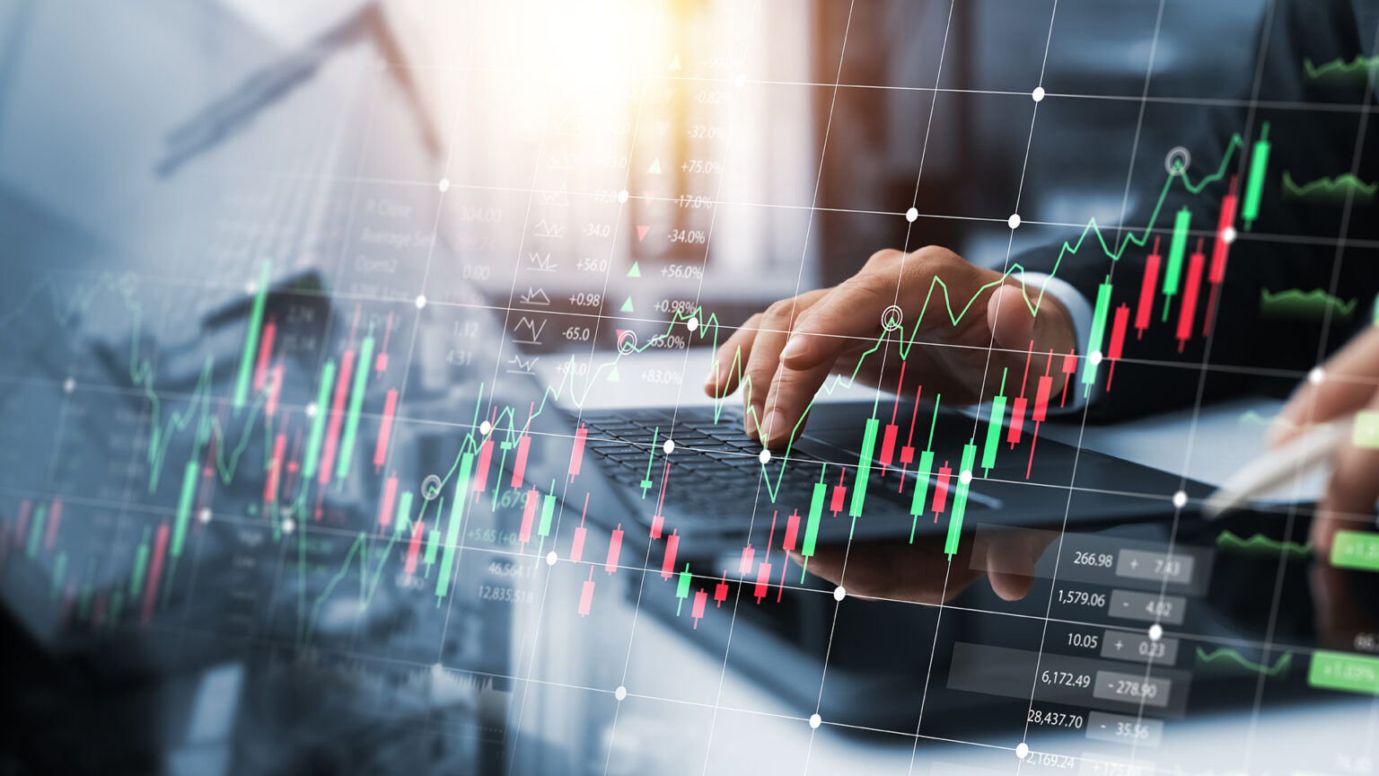 וול סטריט: המניות הפיננסיות בעלייה, מדד דאו ג'ונס שובר שיאים