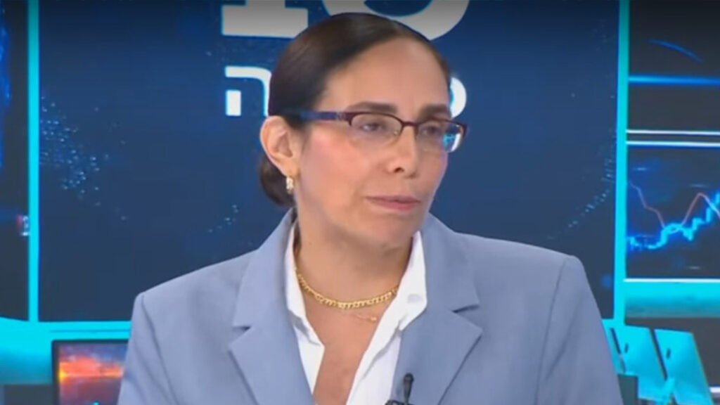 רותי שוורץ, יו"ר הוועדה המחוזית חיפה | צילום מסך ערוץ הכלכלה