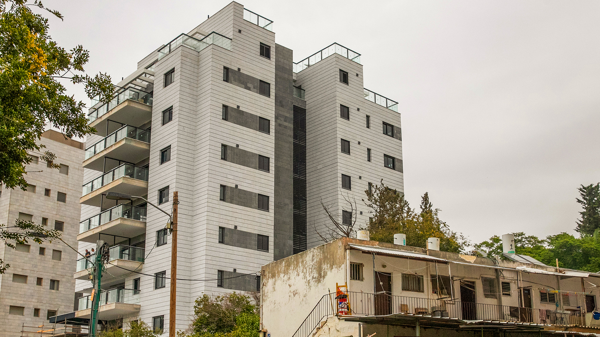 בנייה חדשה בהדר יוסף, תל אביב | קרדיט: יוסי אלוני, פלאש 90