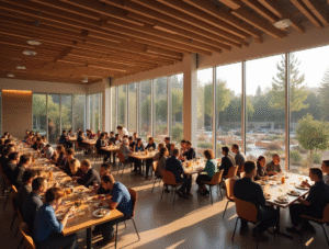 חדר האוכל | הדמיה: HQ Architects