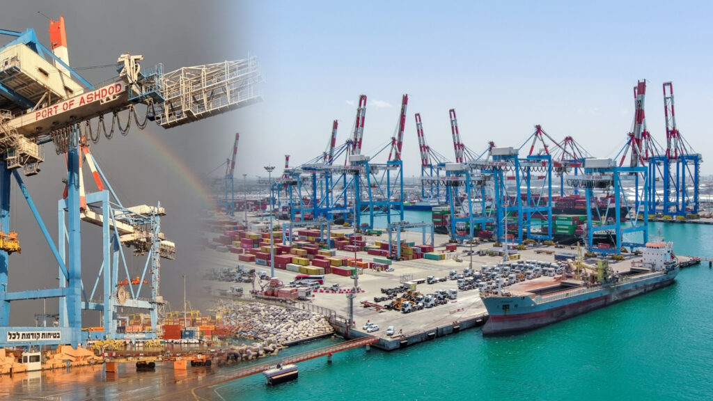 נמל אשדוד | צילום: ויקטור אמזלג ורענן כהן