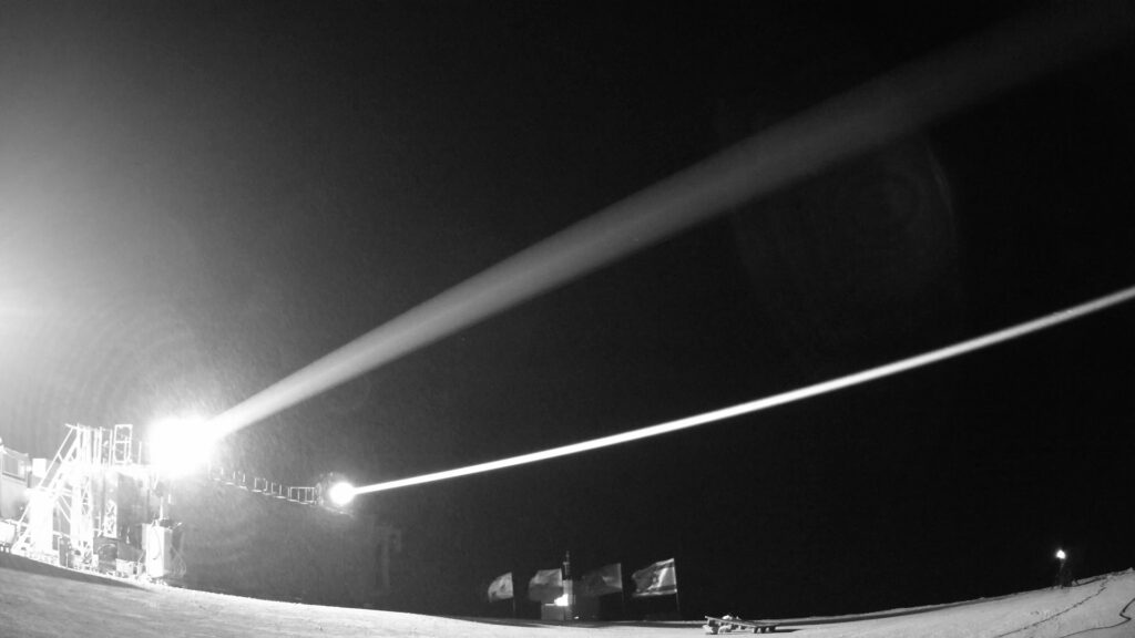 מערכת הלייזר של משרד הביטחון ורפאל. צילום: דוברות משרד הביטחון