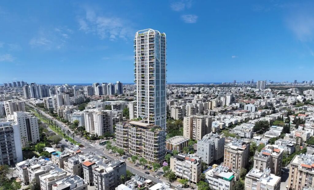 הדמיות פרויקט אלעזר מפרץ שלמה חולון. קרדיט: קסם הדמיות