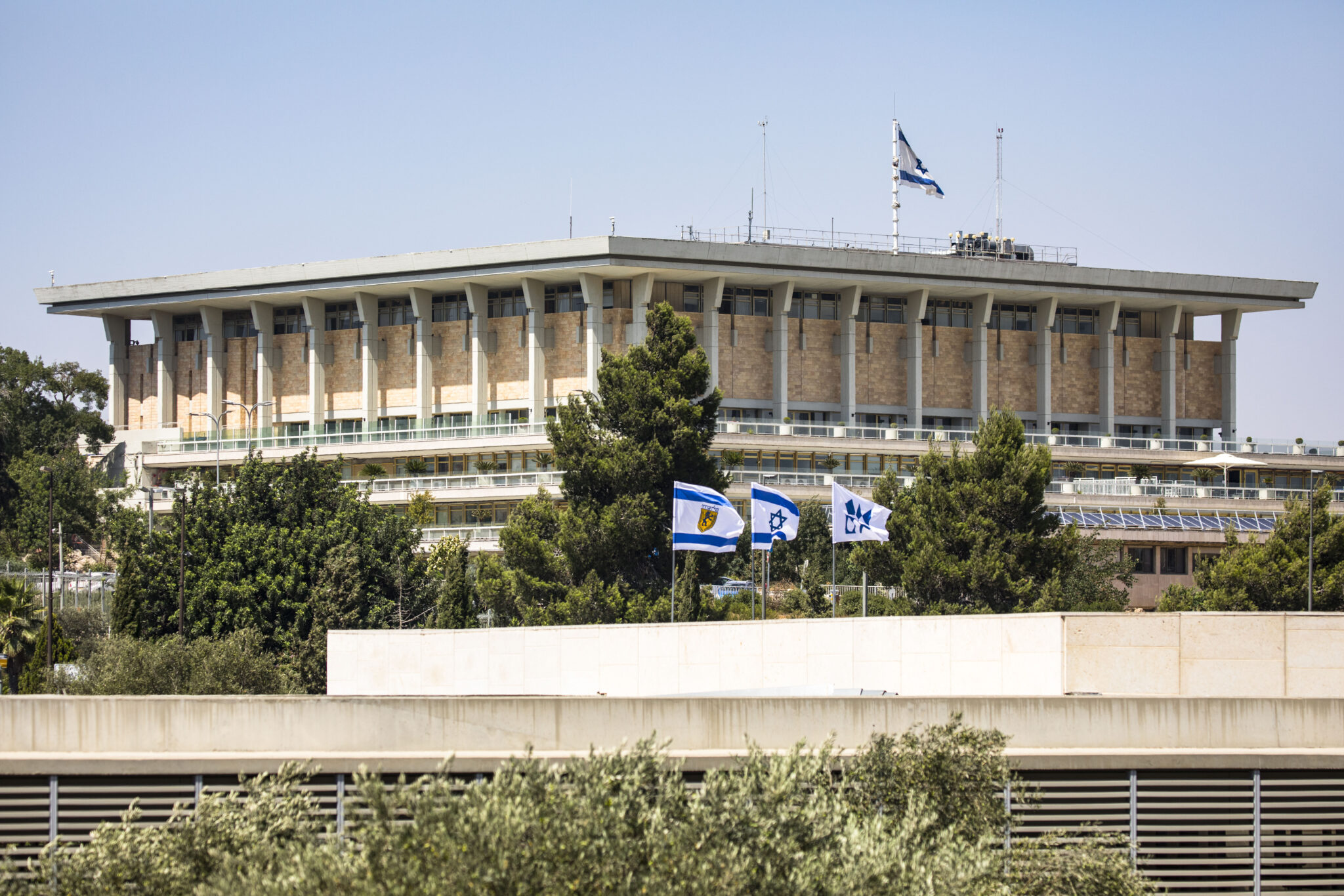 בניין הכנסת. צילום: אוליביה פיטוסי, פלאש 90