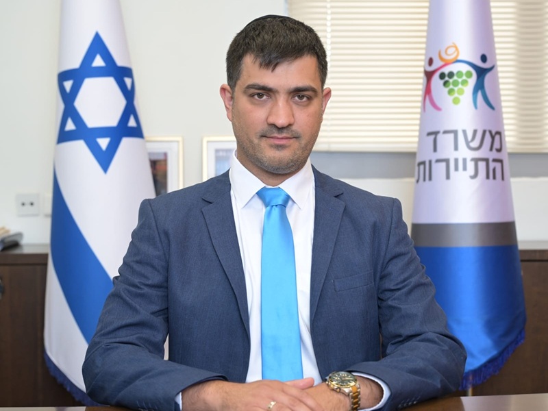 מיכאל יצחקוב, מנכ"ל משרד התיירות. צילום: שלומי אמסלם, לע"מ