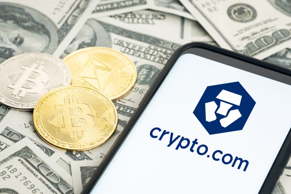 Crypto.com, בורסה למטבעות קריפטוגרפיים | צילום: שאטרסטוק
