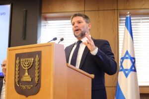 שר האוצר בצלאל סמוטריץ'. צילום: לע"מ