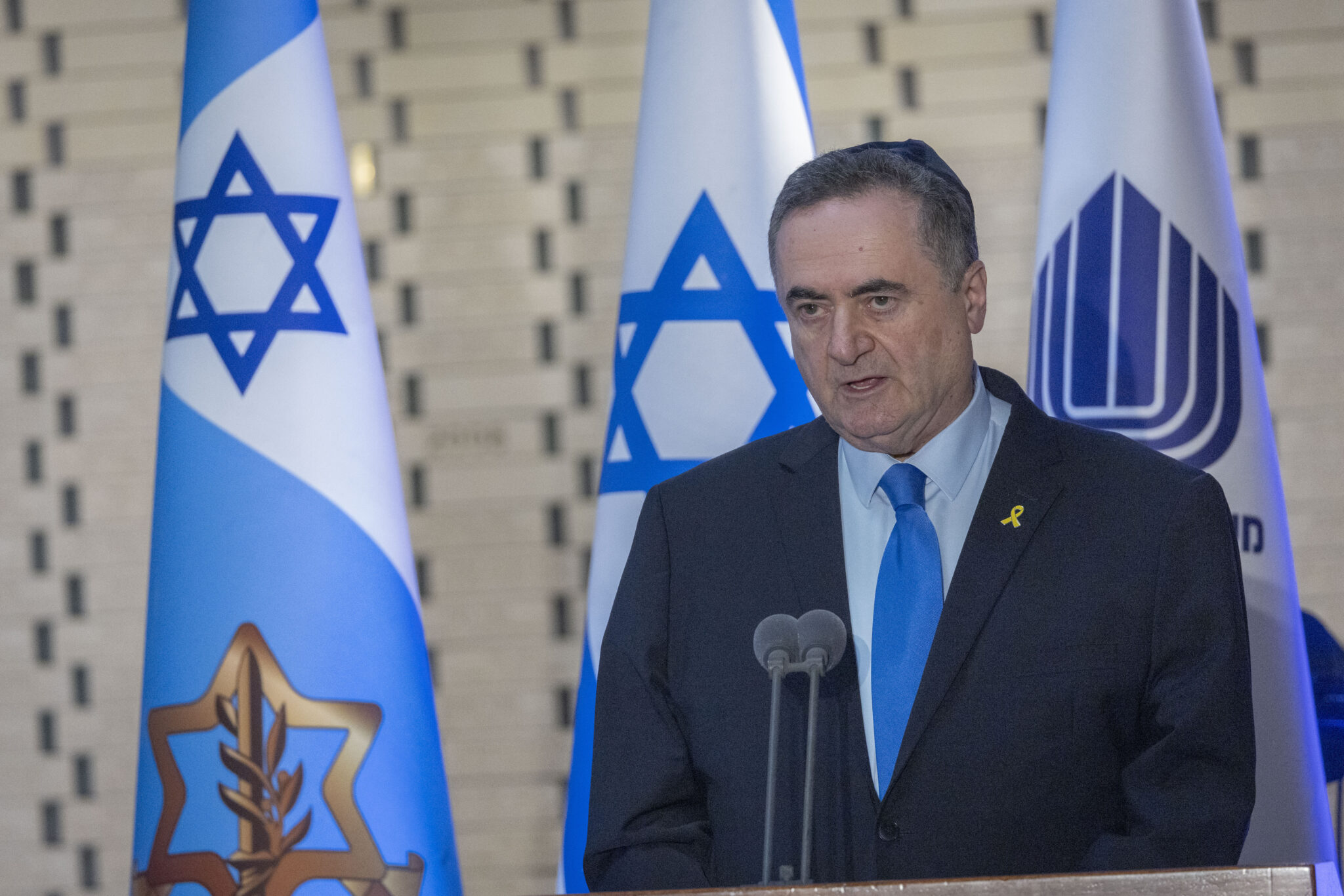 שר הביטחון ישראל כ"ץ | צילום: חיים גולדברג, פלאש 90