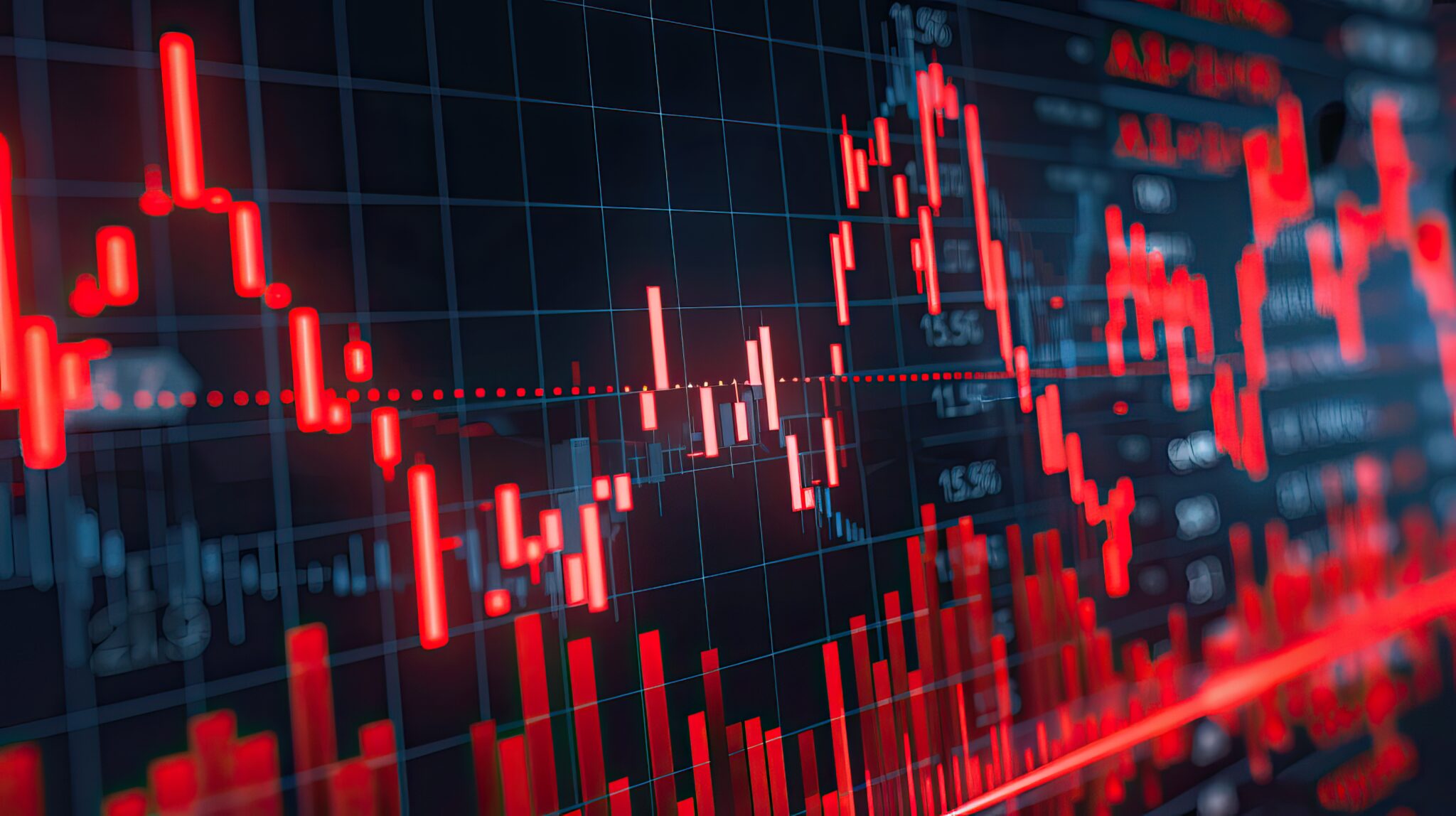 בורסה בירידה | אילוסטרציה: freepik
