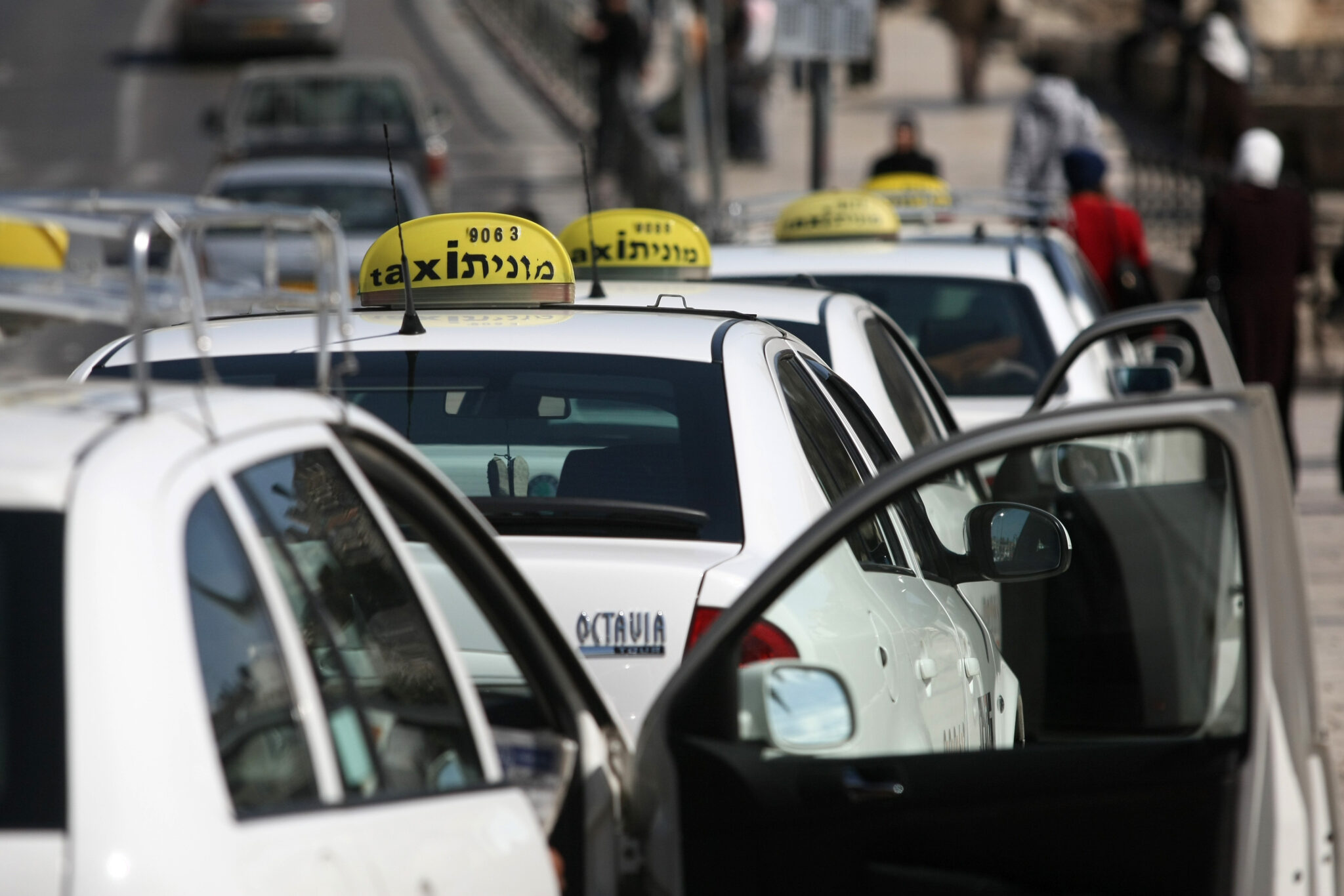 מוניות בישראל | צילום: קובי גדעון, פלאש 90