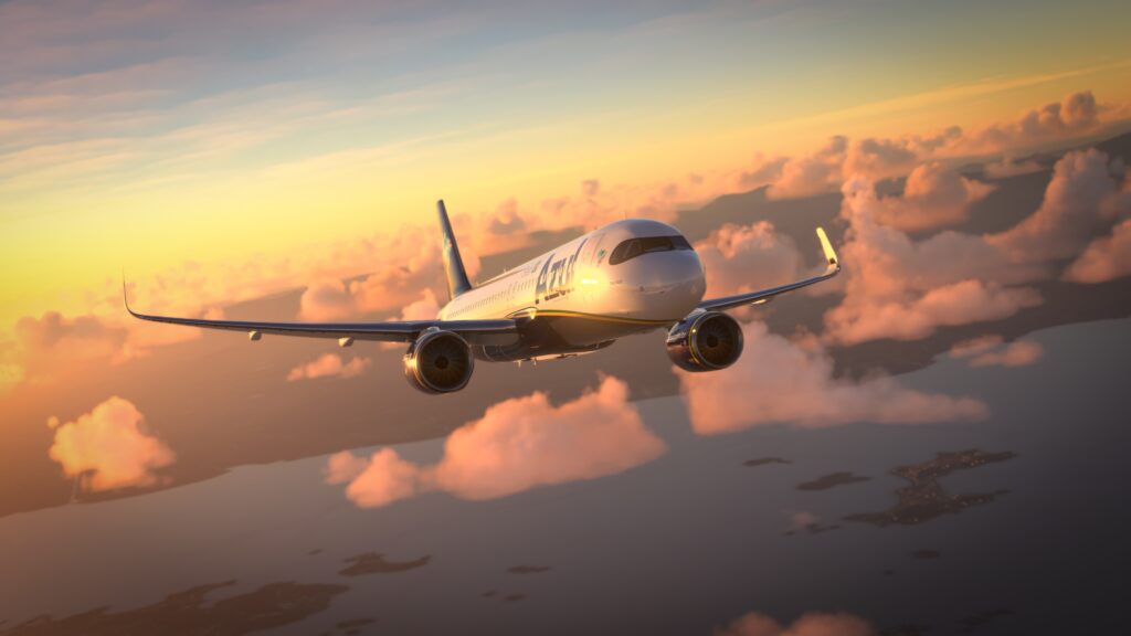 מטוס A320 של איירבוס המופעל ע"י Azul Airlines | צילום: שאטרסטוק