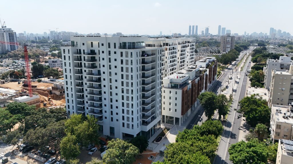 פרויקט שדרות ירושלים ביפו של חברת מגוריט | קרדיט: ניב מדידות