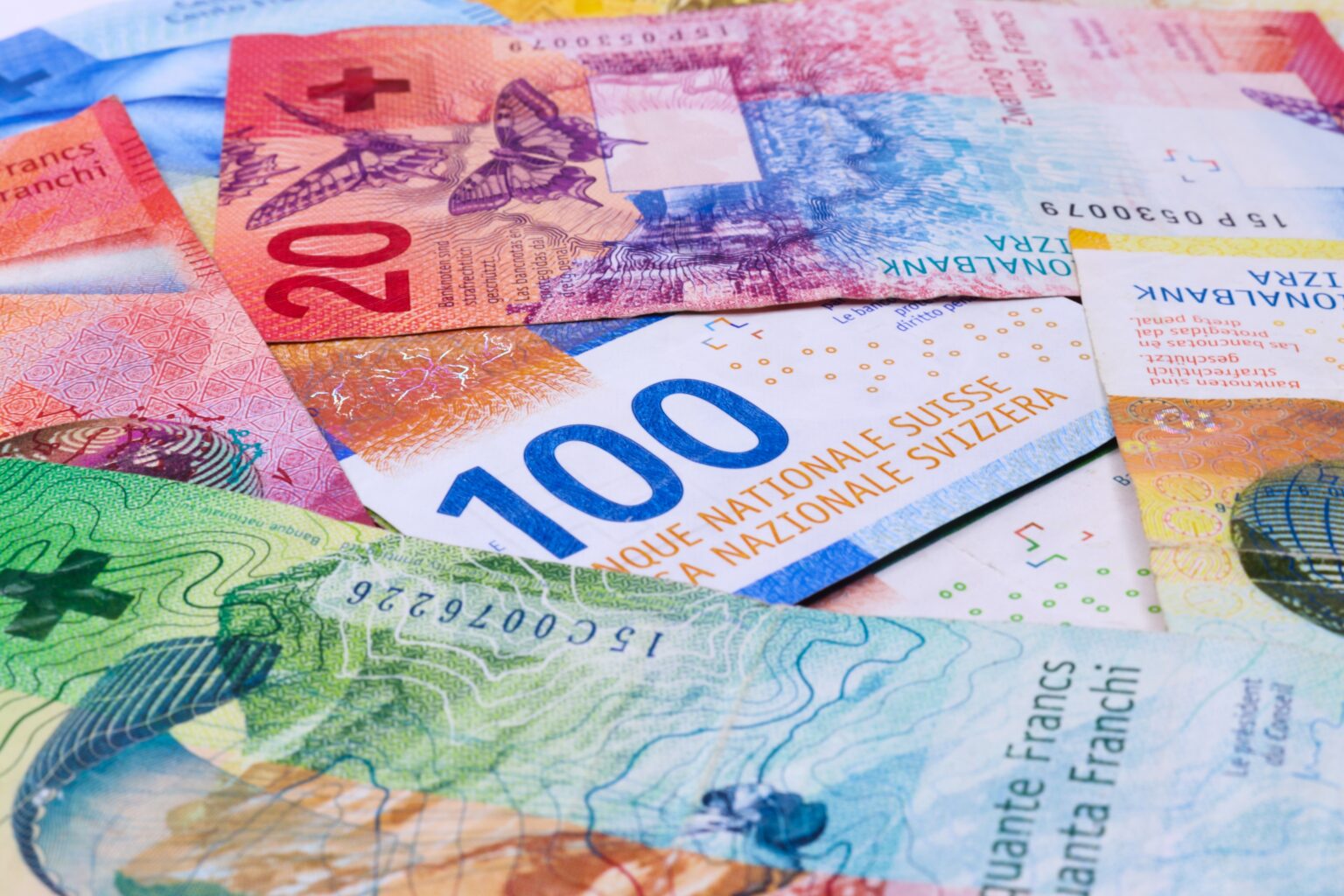 עקב אי הוודאות העולמית: הפרנק השוויצרי נסחר בשיא של עשור