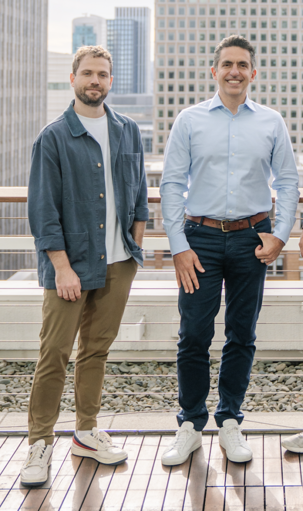 מקס גאזור ומתן למדן. צילום: Carla D.A