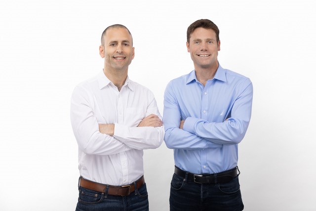 מימין: יואב שפריר ומתן סופר. צילום: ניר סלקמן