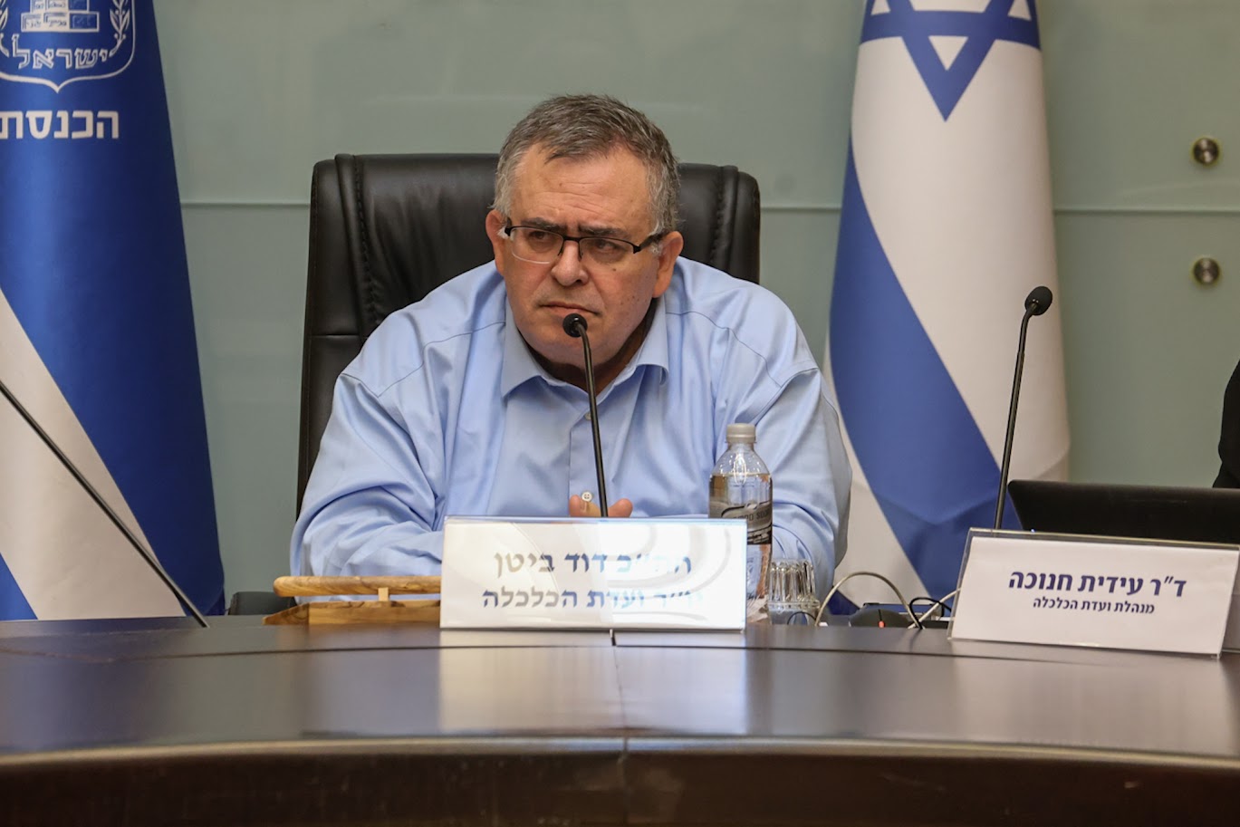 דוד ביטן בדיון על צים. צילום: דוברות הכנסת, דני שם טוב