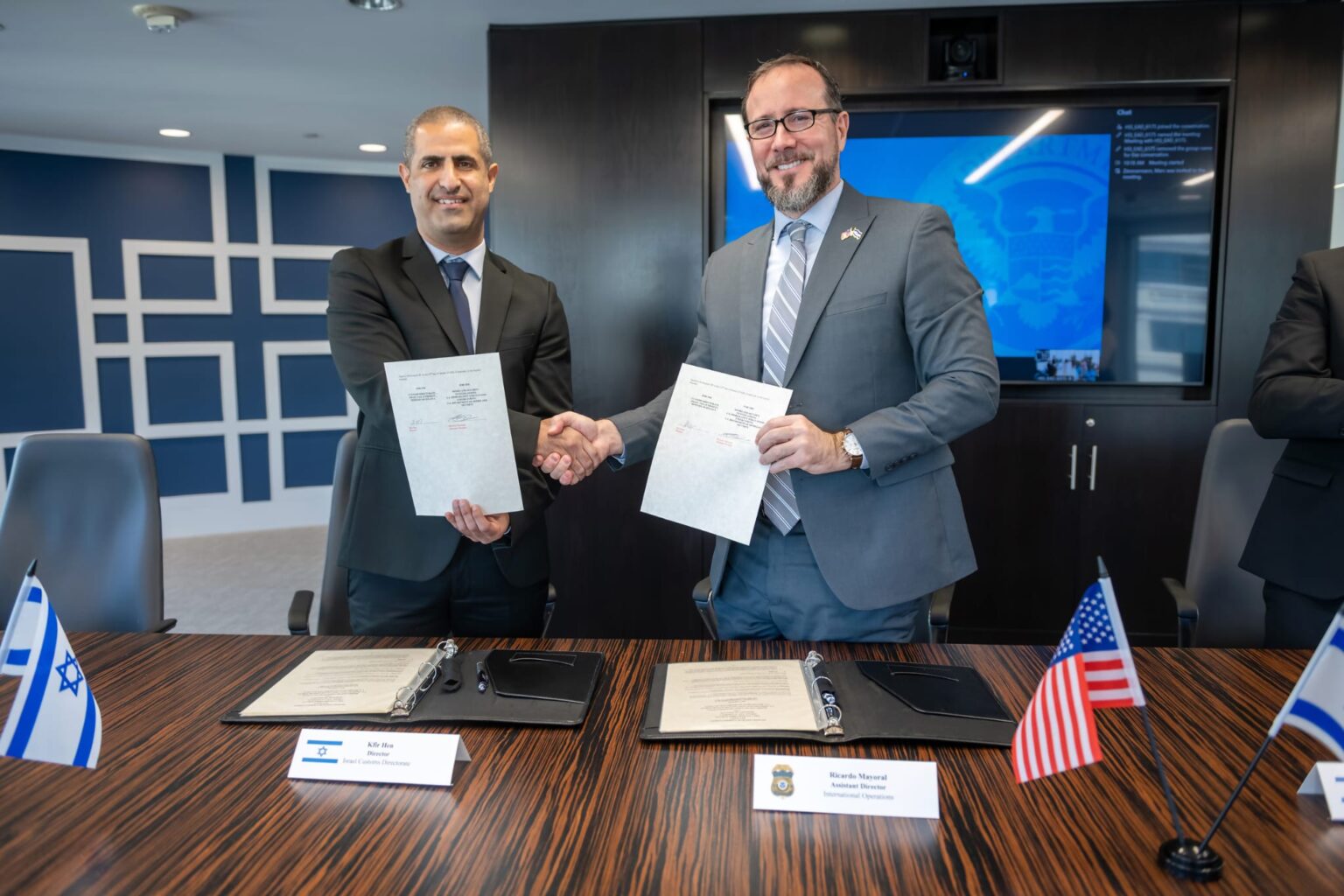 ישראל וארה"ב יקימו יחידה משותפת לשיתוף נתוני סחר