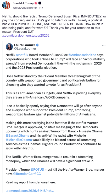 צילום מסך מתוך הרשת החברתית Truth