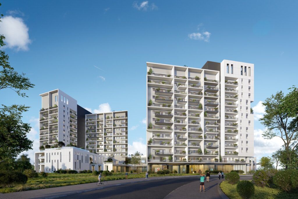 הבית בקריית מוצקין. הדמיה: נועם אליאסים