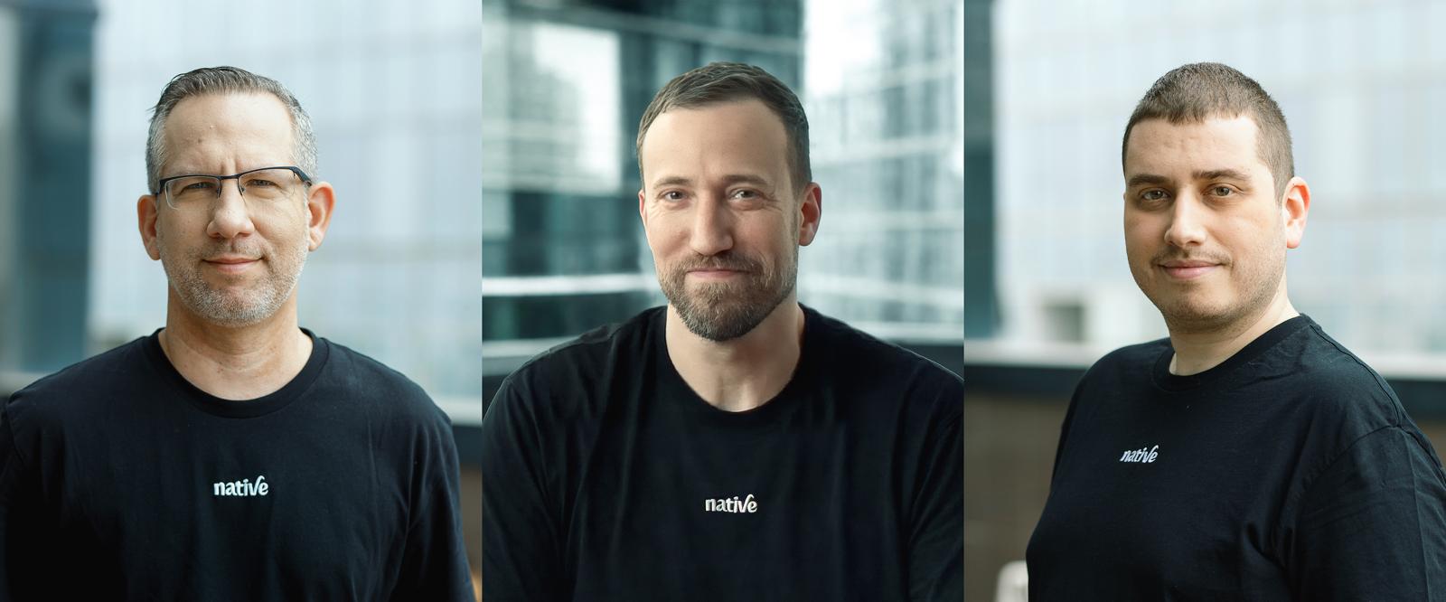 מייסדי Native | צילום: Native