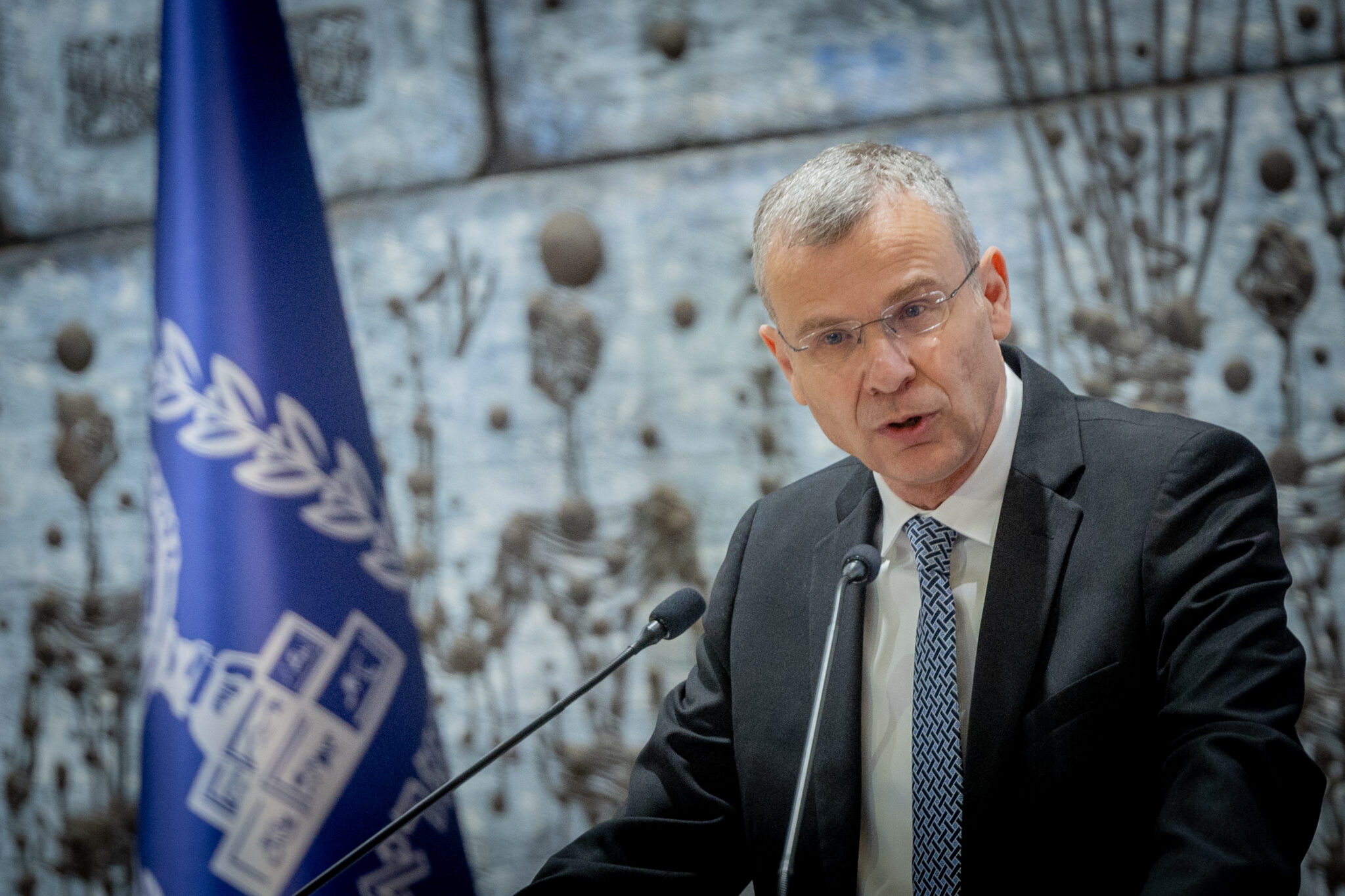 סגן ראש הממשלה ושר העבודה, יריב לוין | צילום: חיים גולדברג, פלאש 90