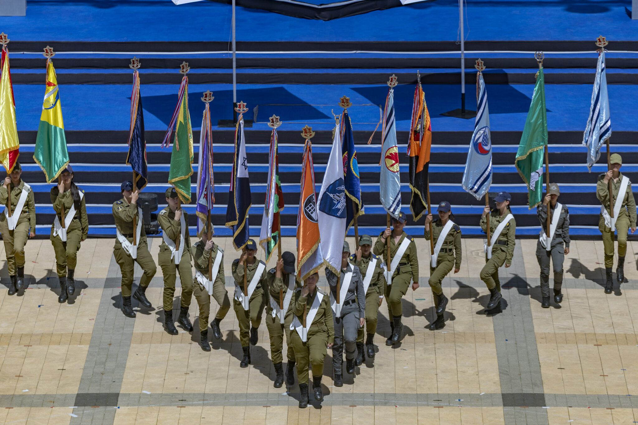 חזרות לטקס יום העצמאות בהר הרצל, 2026 | צילום: יונתן זינדל, פלאש 90