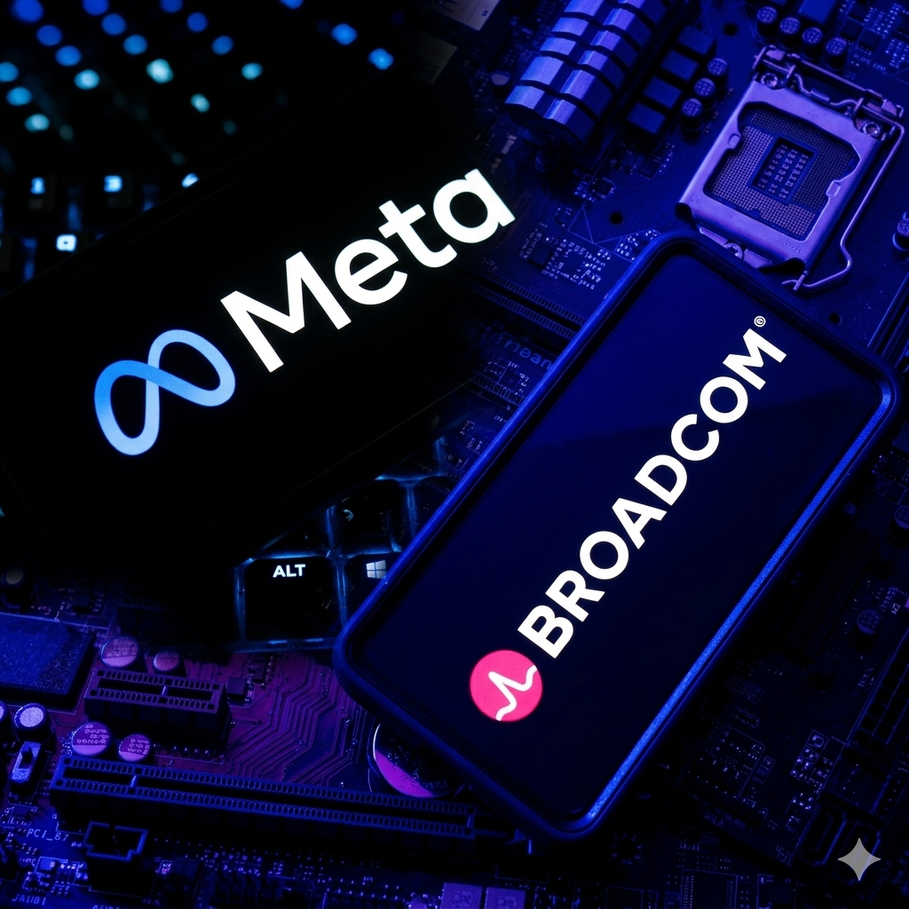 ברודקום מרחיבה את שיתוף הפעולה עם מטא – לפיתוח שבבי AI