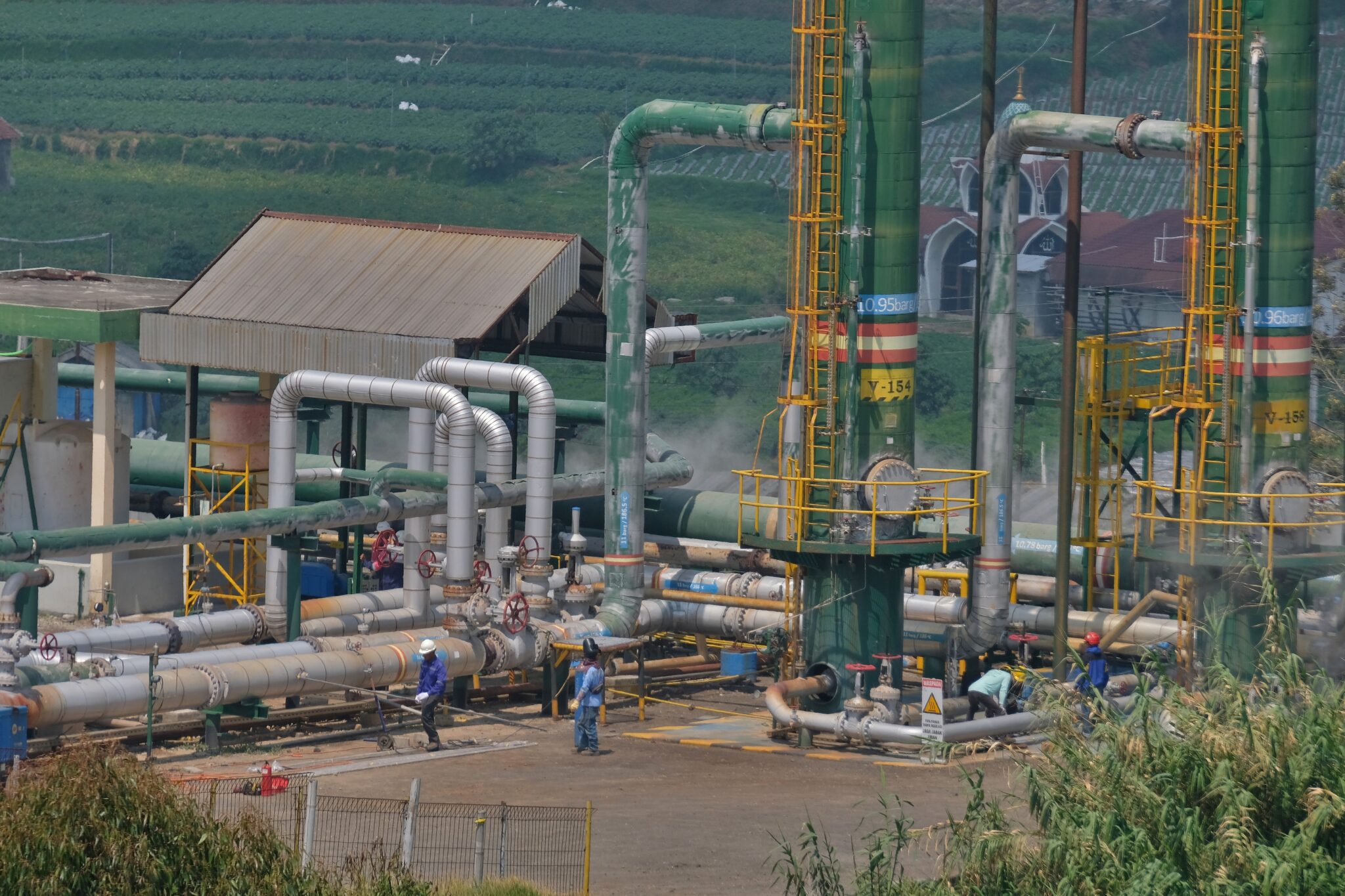 מתקן כוח גיאותרמי בניו זילנד | צילום: שאטרסטוק